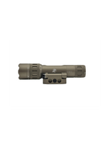 EvolutionGear WMX200 TAC Flashlight IR Illuminated w Rotation Mount