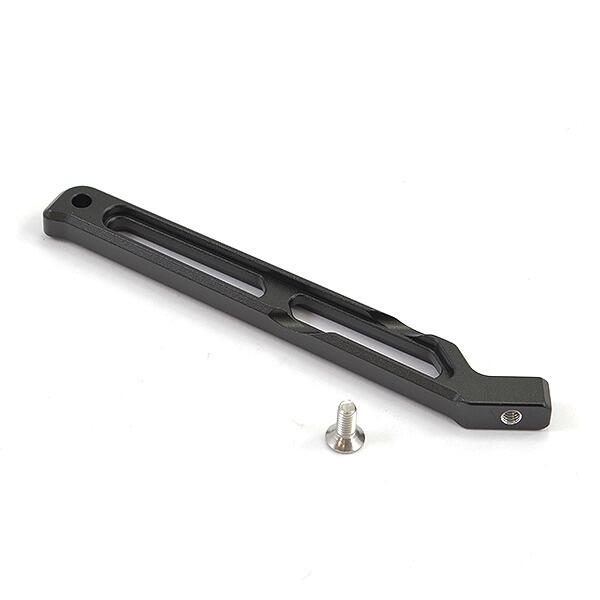 Fastrax Arrma Aluminium Rear Chassis Brace - Black-0