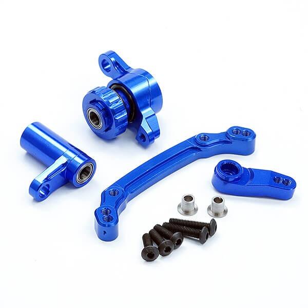 Fastrax Team Associated Rival MT10 Aluminium Ballraced Steering Assembly-0