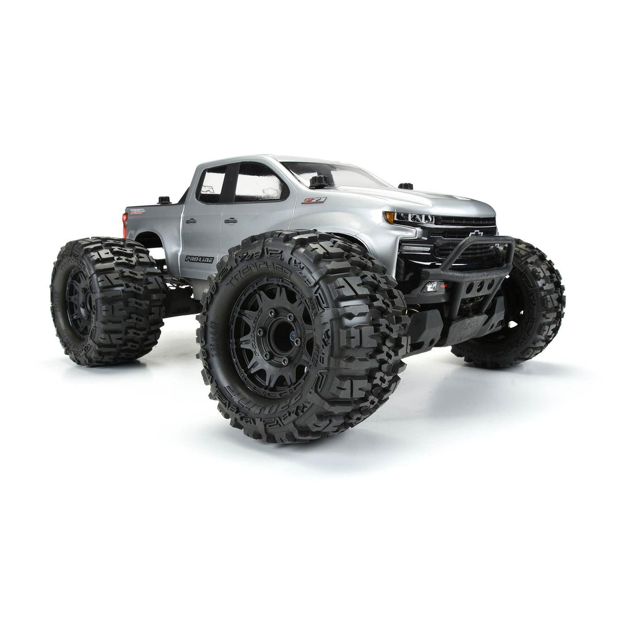 Proline 1/10 Trencher Front/Rear 2.8" MT Tires Mounted - 12mm Black Raid-2