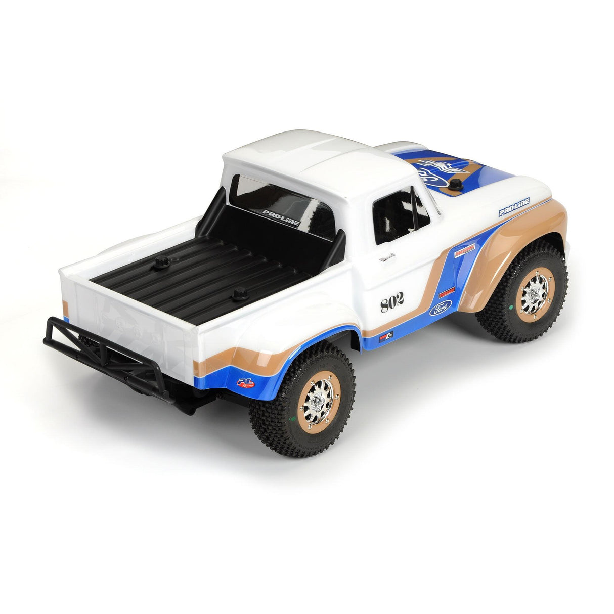 Pro-line 1/10 1966 Ford F-100 Clear Body: Short Course-5