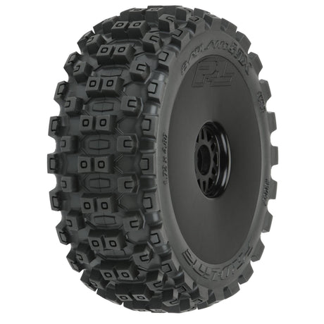 Proline 1/8 Badlands MX M2 Front/Rear Buggy Tires Mounted  - 17mm Black-0