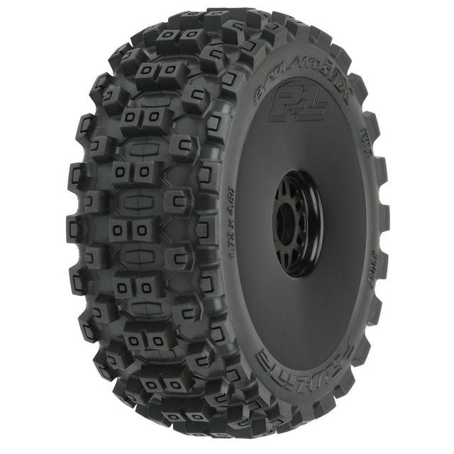 Proline 1/8 Badlands MX M2 Front/Rear Buggy Tires Mounted  - 17mm Black-0