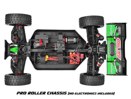 Team Corally Asuga XLR 6S Roller Buggy Chassis - Green-9