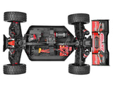 Team Corally Asuga XLR 6S Roller Buggy Chassis - Red-12