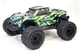 FTX Ramraider 1/10 Brushless Monster Truck RTR - Green/Blue-4