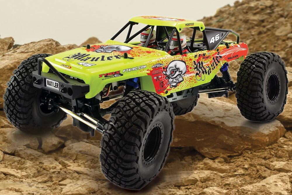 FTX Mauler 4X4 Rock Crawler Brushed 1/10 RTR - Yellow-0