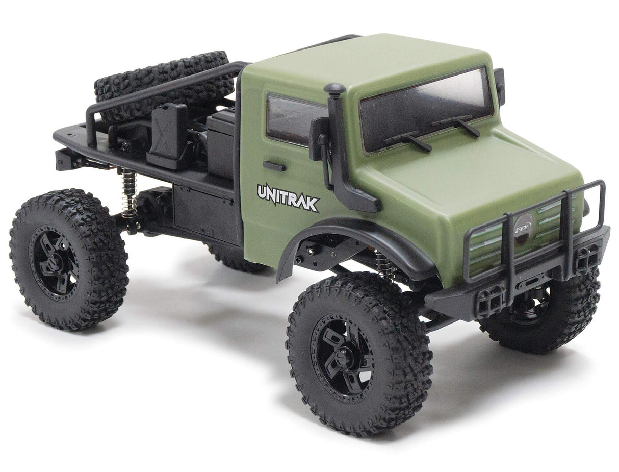 FTX Outback Mini XP Unitrak 1/18 Trail RTR - Green-14