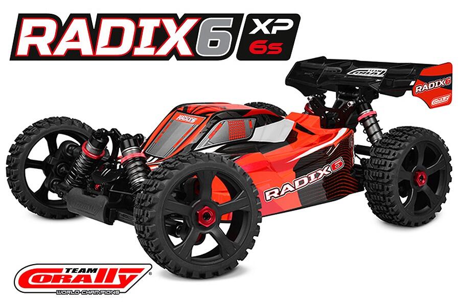 Team Corally Radix XP 6S Buggy 1/8 SWB Brushless RTR-0