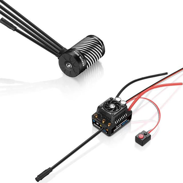 Hobbywing Combo MAX10 G2 80A ESC 3652SD 3300KV BLK G3 Motor-0