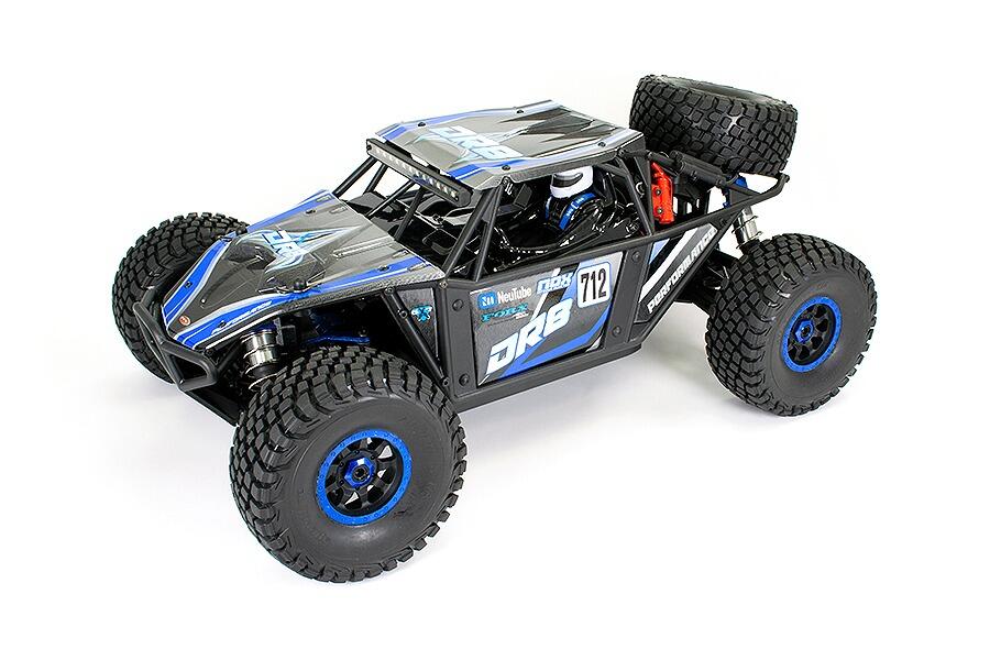 FTX DR8 1/8 Desert Race 6S Ready-To-Run - Blue-0