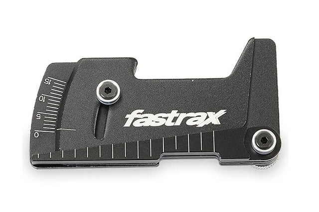 Fastrax Aluminium Ride Height and Camber Gauge - Black-0