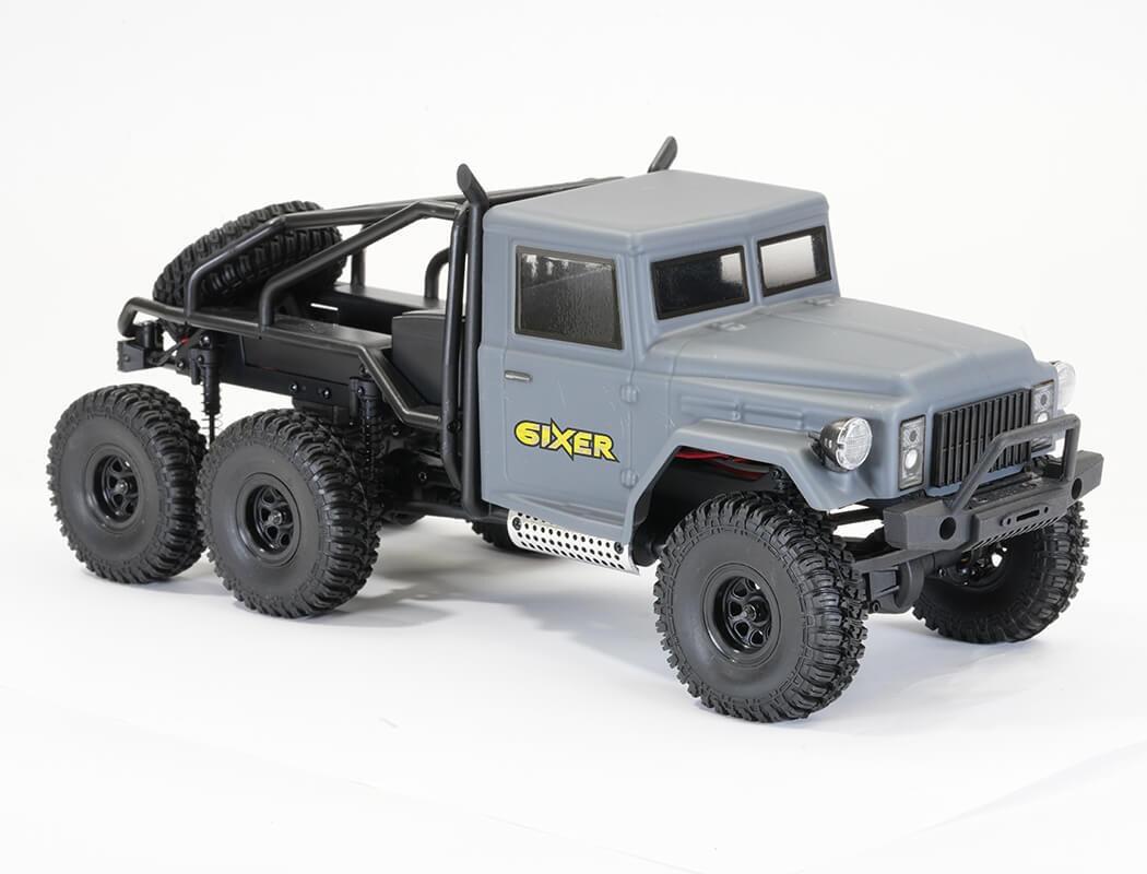 FTX Outback Mini X Sixer 1/18 Trail RTR - Grey-1