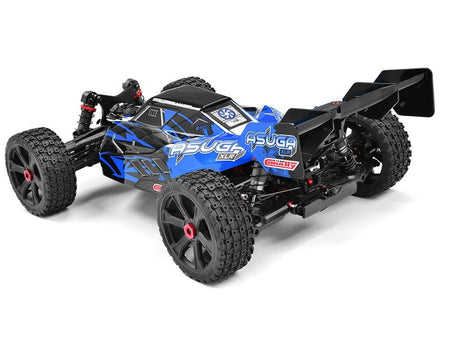 Team Corally Asuga XLR 6S Roller Buggy Chassis - Blue-1