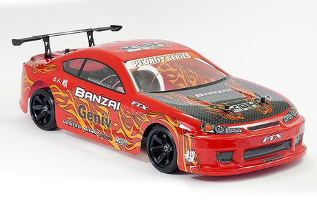 FTX Banzai 1/10 Brushed Drift 4WD RTR - Red-1