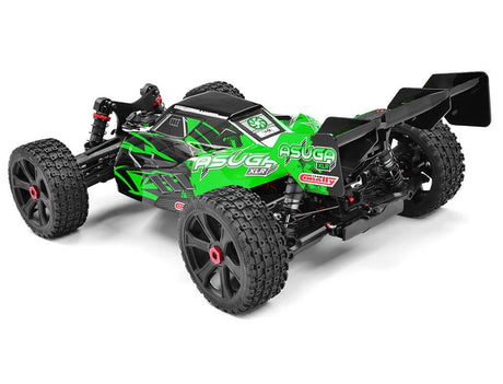 Team Corally Asuga XLR 6S Roller Buggy Chassis - Green-1