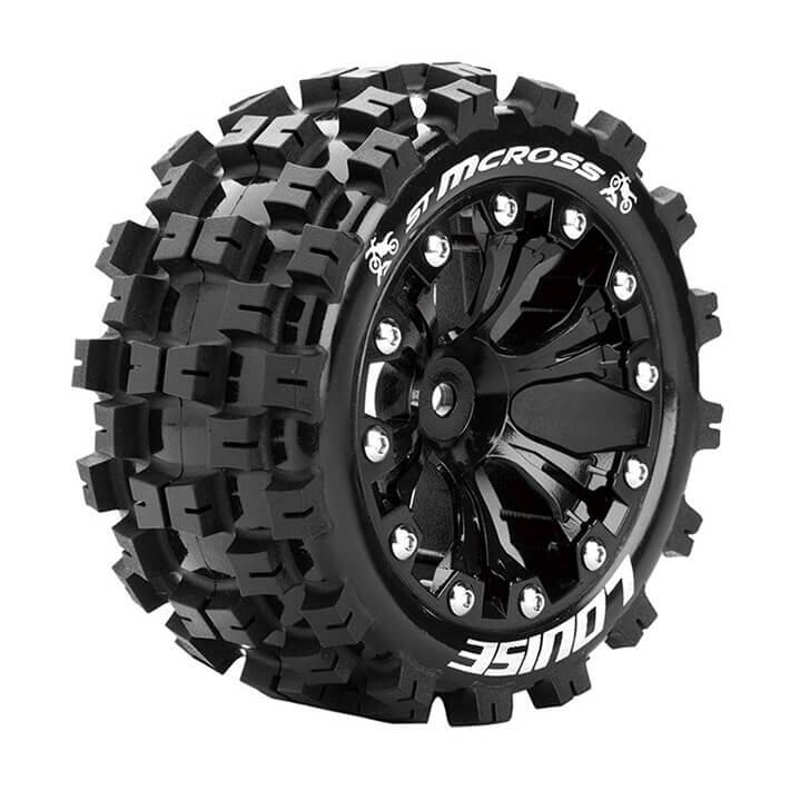 Louise RC 1/10 ST-MCROSS Soft Hex 14mm - Black-0