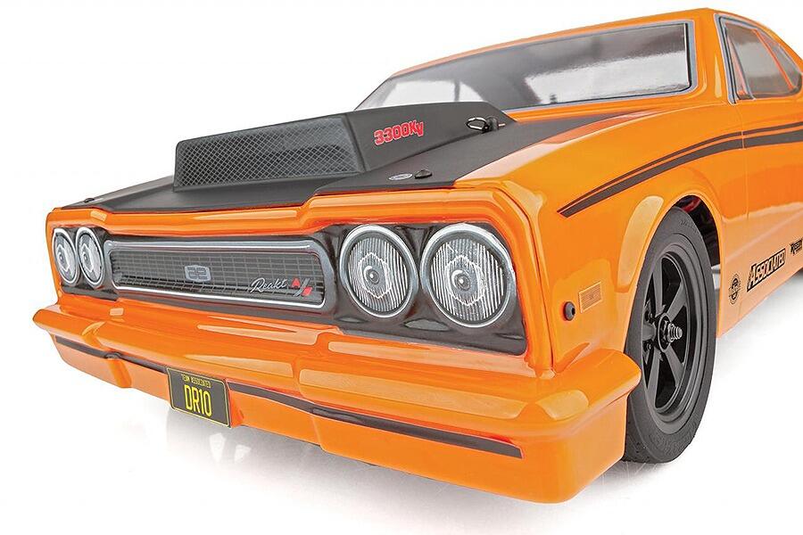 Team Associated DR10 Drag Race Car RTR - Orange-2