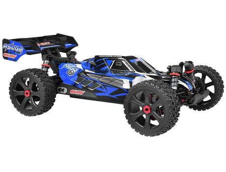 Team Corally Asuga XLR 6S Roller Buggy Chassis - Blue-2