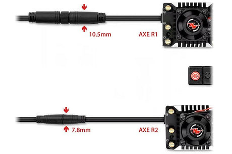 Hobbywing Xerun AXE540L 2300KV R2 FOC Sensored Brushless Combo-3