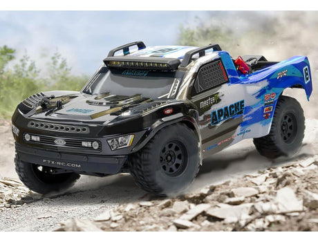 FTX Apache 1/10 Brushless Trophy Truck RTR - Blue-3