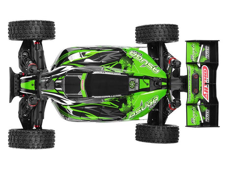 Team Corally Asuga XLR 6S Roller Buggy Chassis - Green-4