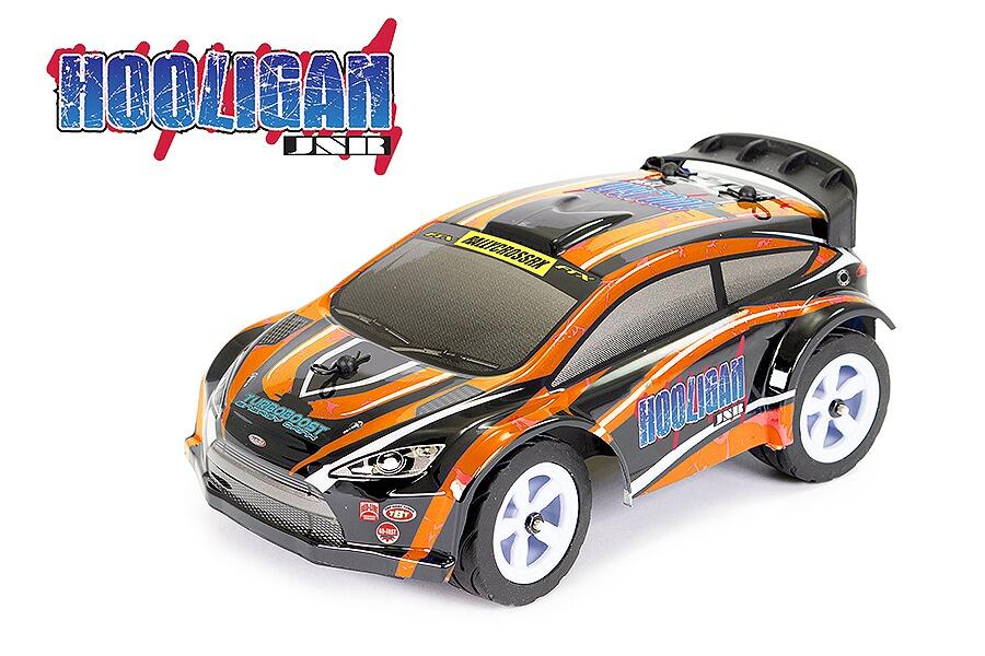 FTX Hooligan Junior 1/28 RTR Rally Car - Orange-0