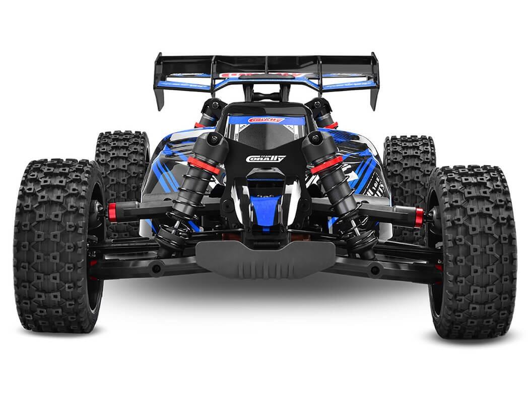 Team Corally Asuga XLR 6S Roller Buggy Chassis - Blue-5