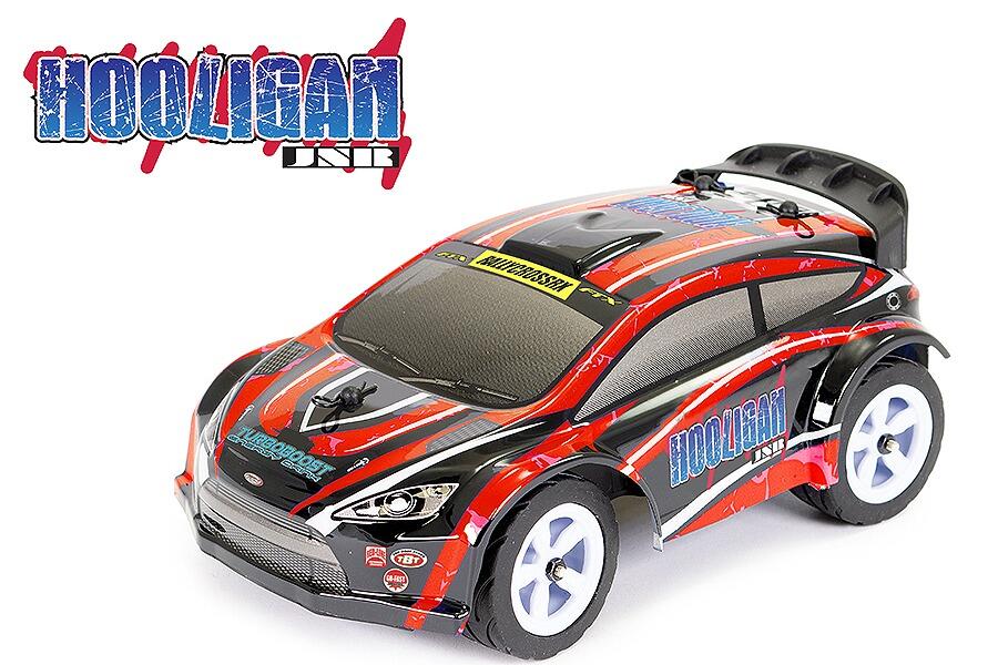 FTX Hooligan Junior 1/28 RTR Rally Car - Red-0