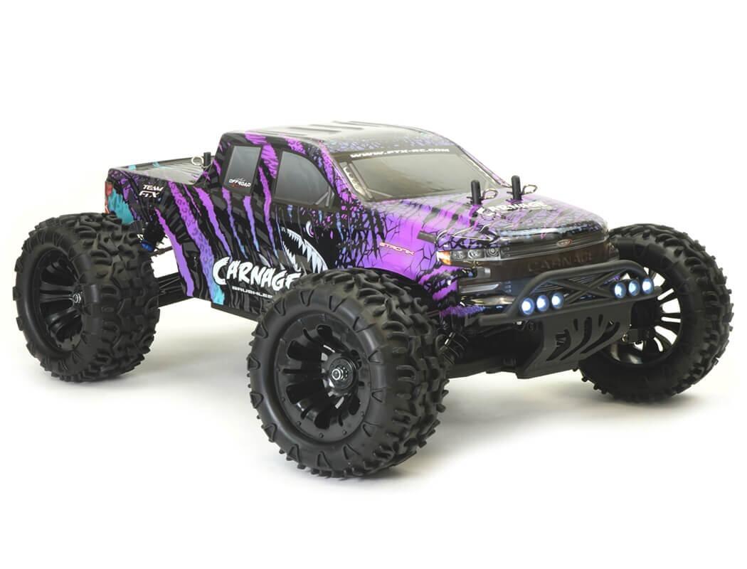 FTX Carnage 2.0 1/10 Brushless Truck 4WD RTR with Lipo Battery & Charger-5