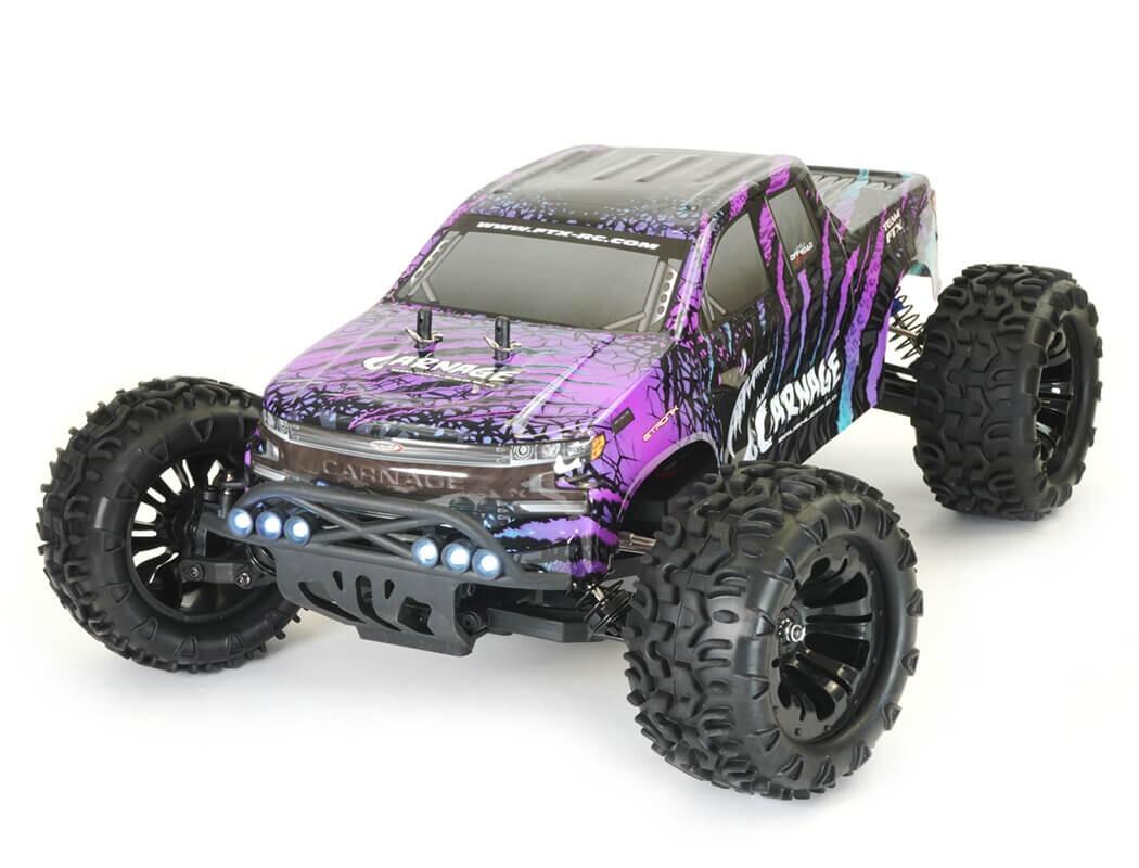 FTX Carnage 2.0 1/10 Brushless Truck 4WD RTR with Lipo Battery & Charger-2