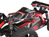 Team Corally Asuga XLR 6S Roller Buggy Chassis - Red-9