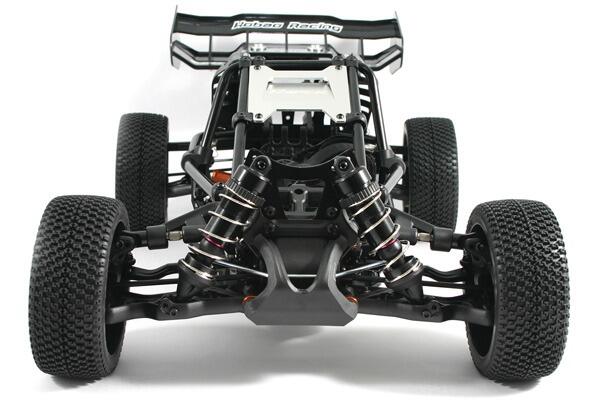 Hobao Hyper Cage Buggy Electric Roller Chasis 80% Pre-Assembled - Black-3