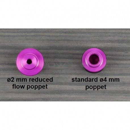 GATE PULSAR D Reduced-Flow Poppet - 2mm