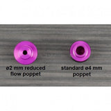 GATE PULSAR D Reduced-Flow Poppet - 2mm