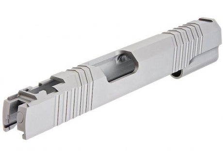 GK Tactical Aluminium SV Standard Slide for Tokyo Marui Hi-Capa/1911 GBB Series - Grey-1