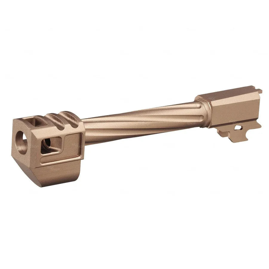 Gunday CNC Outer Barrel with Compensator Type B for SIG AIR M17 GBB - FDE