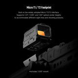 Osight R Micro T1/T2 Footprint Enclosed Red Dot Sight with Multi-Reticule System