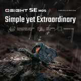 OLight Osight SE MOS Direct-Mount Enclosed Emitter Red Dot Sight with Multi-Reticule System