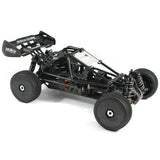 Hobao Hyper Cage Buggy Electric Roller Chasis 80% Pre-Assembled - Black-11