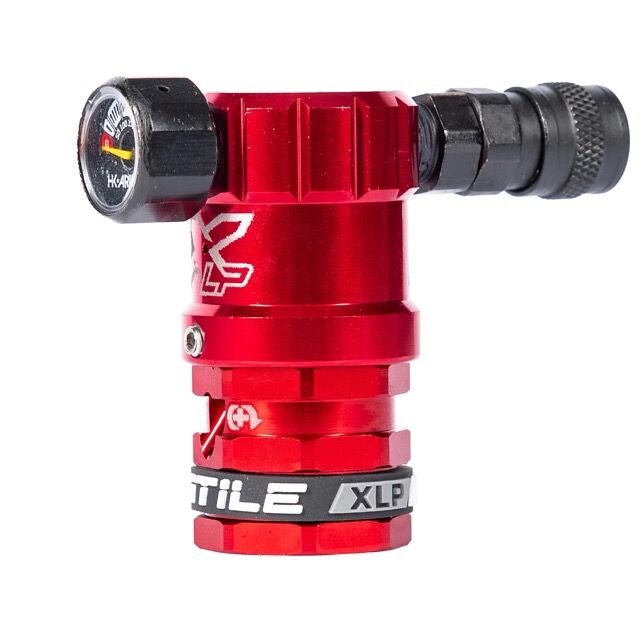 HK Army Hostile XLP Regulator - Side Port - Red