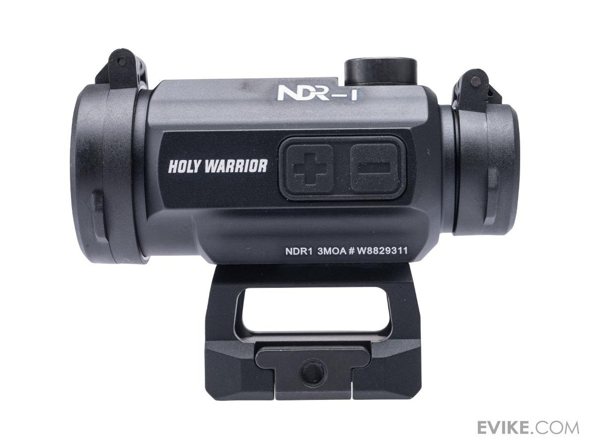 Holy Warrior NDR-1 Solar & Battery Powered Red Dot Sight with Riser