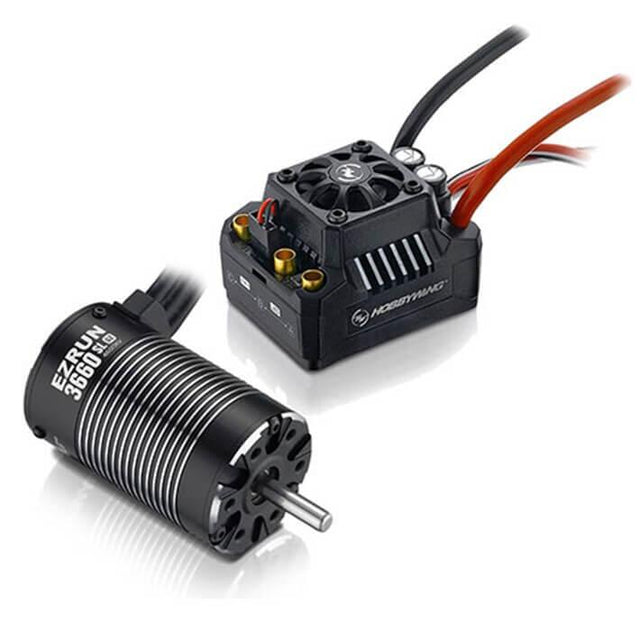 Hobbywing Combo MAX10 SCT ESC 3660SL 4600KV Motor-0