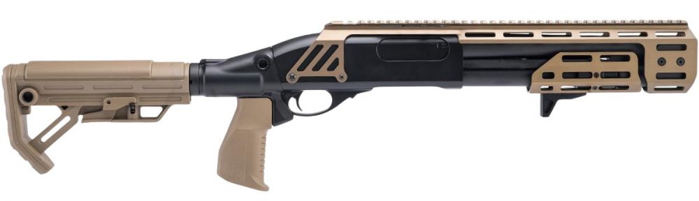 Golden Eagle AT8905T Tri-Shot Gas Pump Action Shotgun - FDE