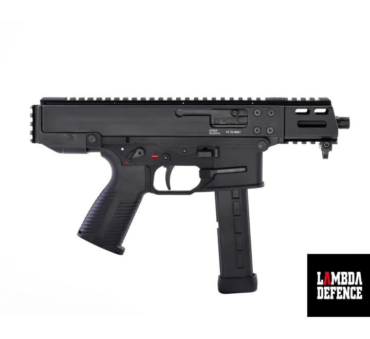 Lambda Defence B&T Licensed GHM9 'Gen 2' GBBR SMG - Black