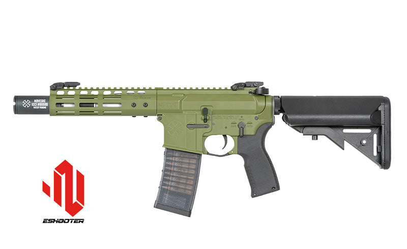 Noveske 7.5" Gen III DIPLOMAT AEG Rifle Eshooter ETU - Bazooka Green