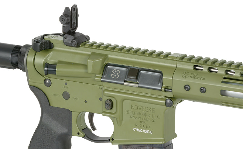 Noveske 7.5" Gen III DIPLOMAT AEG Rifle Eshooter ETU - Bazooka Green