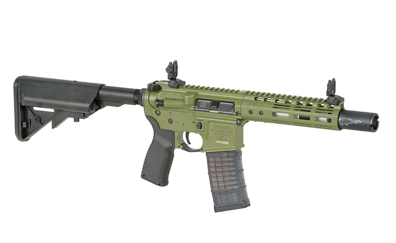 Noveske 7.5" Gen III DIPLOMAT AEG Rifle Eshooter ETU - Bazooka Green