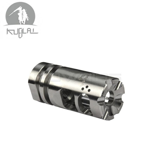 Kublai VG6 Gamma 556 Style Flash Hider - Stainless-0