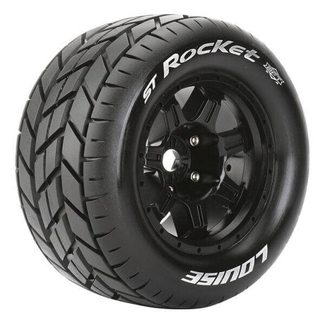 Louise RC ST-Rocket 1/8 Sport 0" Offset Hex 17mm - Black-0